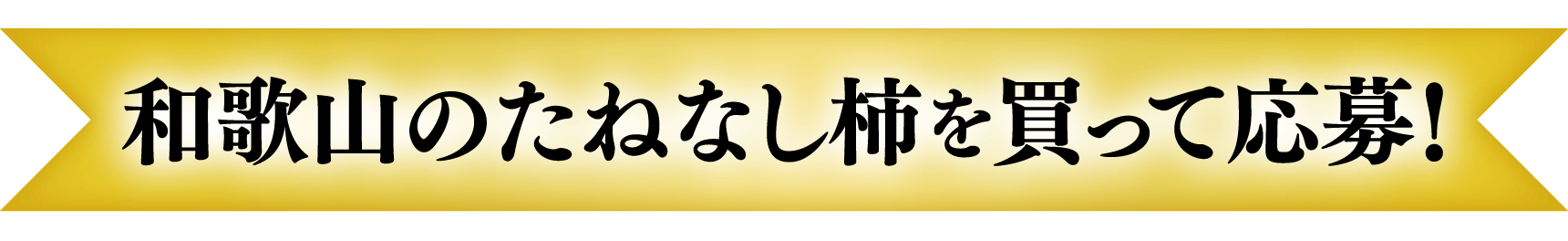 和歌山のたねなし柿を買って応募！